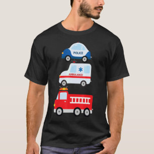 Camiseta Vehículos de emergencia - ambulancia de automóvile