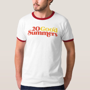 Camiseta Veinte buenos veranos: Ringer