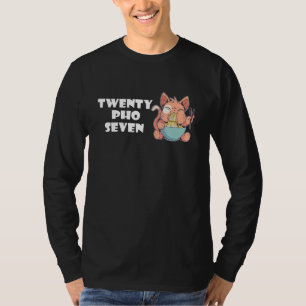 Camiseta Veinte Pho Sopa de Gato Pho Asiática Vietnamita F