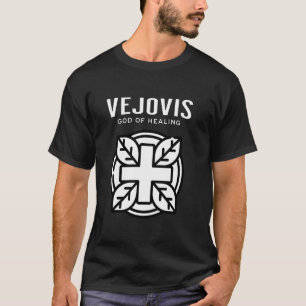 Camiseta Vejovis el antiguo Dios Romano y el Dios Etrusco d