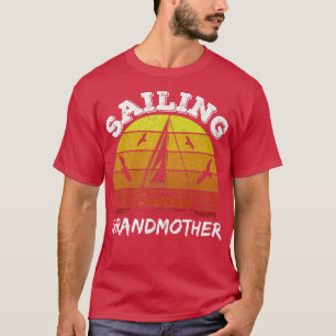 Camiseta Vela Abuela Capitán del velero Sailboat G