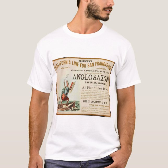 Camiseta Vela Anglo Saxon (Anverso)