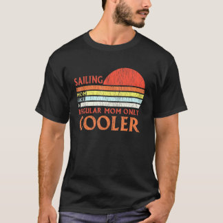 Camiseta Vela Boating Madre Hijos Matando Con Captura De Ba