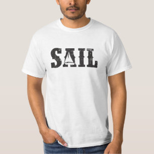 Camiseta Vela Capitán de marinero navegante Idea divertida 