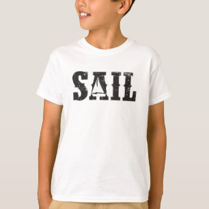 Camiseta Vela Capitán de marinero navegante Idea divertida 