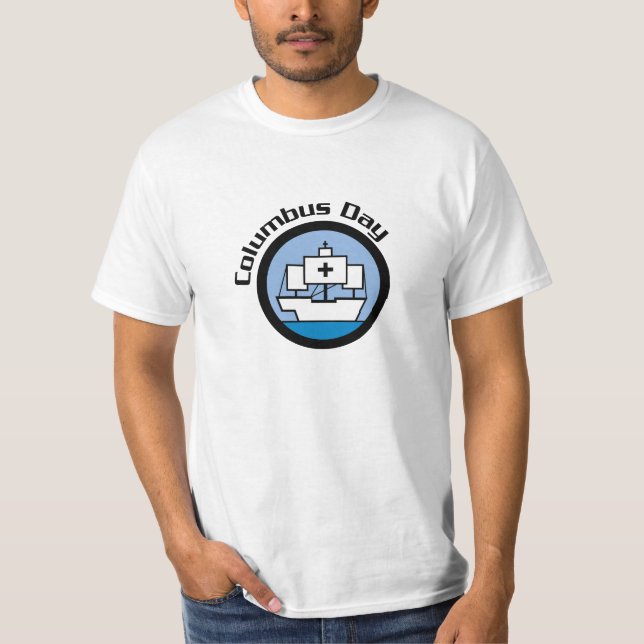 Camiseta Vela con Colón - (Anverso)