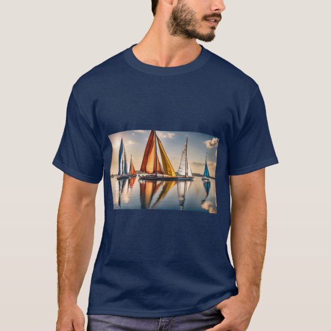 Camiseta Vela con mis amigos (Anverso)