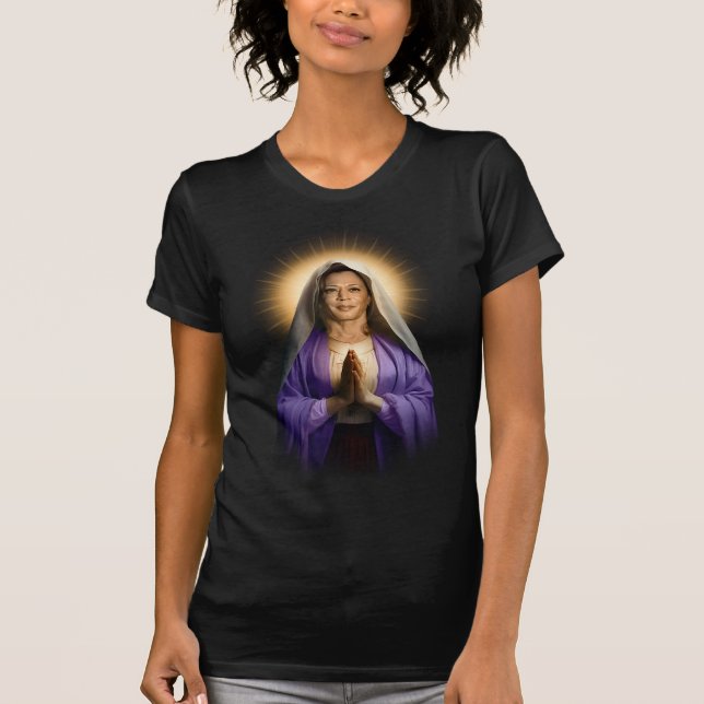 Camiseta Vela de oración de Saint Kamala Harris (Anverso)