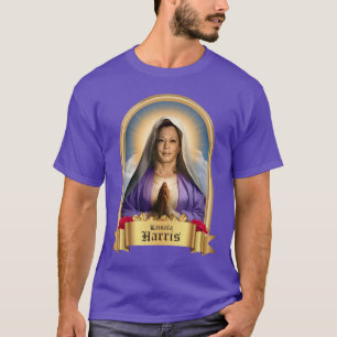 Camiseta Vela de oración devorada de Saint Kamala Harris