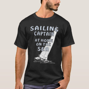 Camiseta Vela En Casa En El Barco Deportivo Acuático Saili