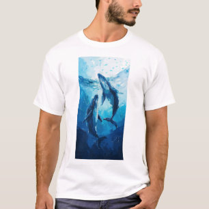 Camiseta Vela en el mar - Ilustracion sencillo creativo