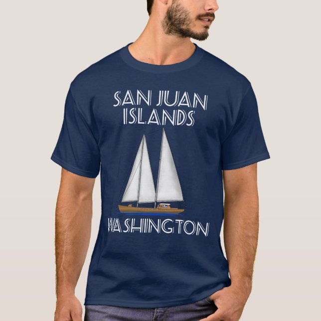 Camiseta Vela en Washington de San Juan (Anverso)