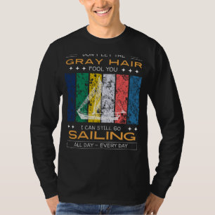 Camiseta Vela Entusiast Tee - Pelo Gris, Araña Marina