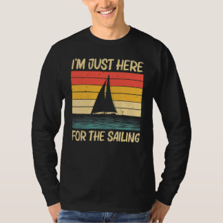 Camiseta Vela Fría Para Hombres Mujeres Embarcaciones Náuti