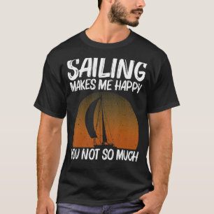 Camiseta Vela Guay Para Hombres Mujeres Navegante