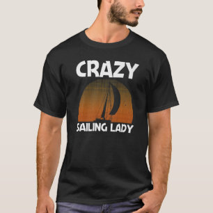 Camiseta Vela Guay Para Mujeres Chicas Vela