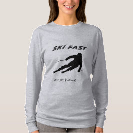 Camiseta Vela Rápido O Vete a Casa - Regalo Divertido de Es