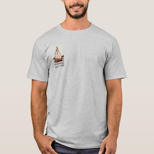 Camiseta Vela Regatta Crew Tee Shirt (Anverso)