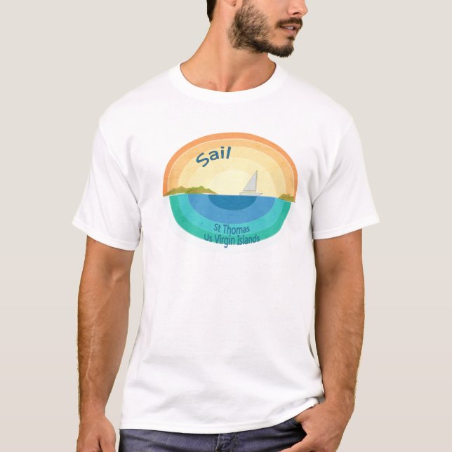 Camiseta vela St Thomas (Anverso)