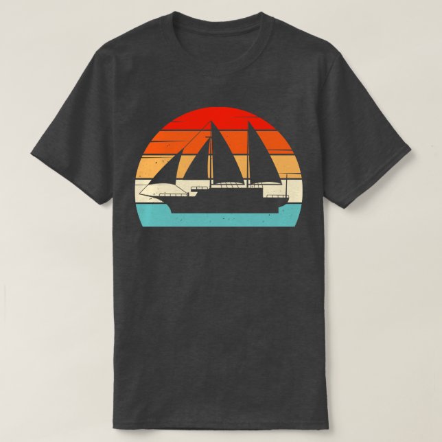 Camiseta Vela Vintage (Diseño del anverso)
