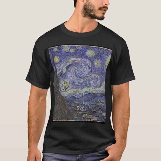 Camiseta velada vangogh (Anverso)