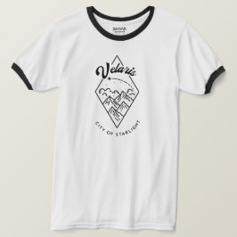 Camiseta Velaris Vintage Ringer Oversized