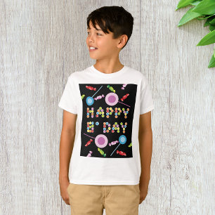 Camiseta Velas de bienvenida de cumpleaños
