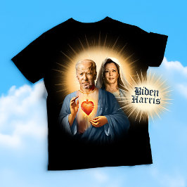 Camiseta Velas de la oración de Saint Biden Harris