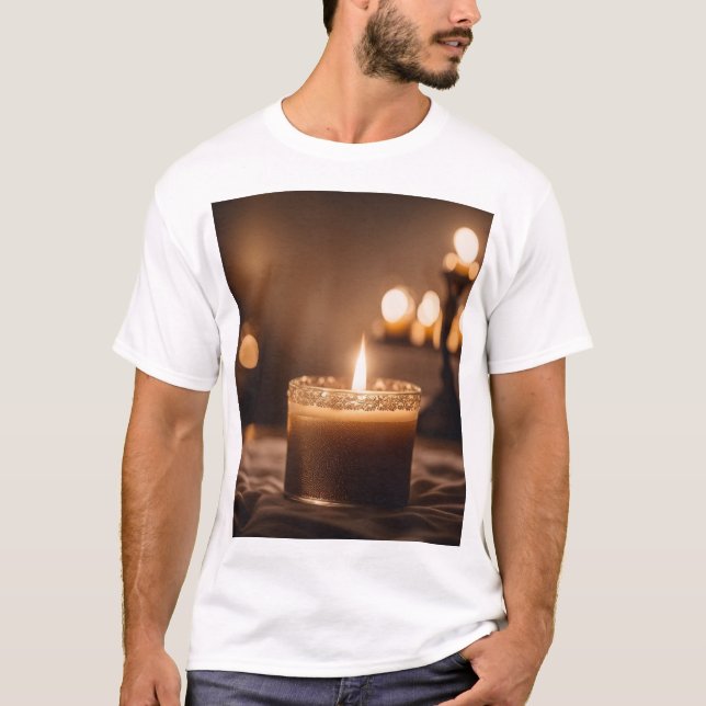 Camiseta Velas mágicas ligeras (Anverso)