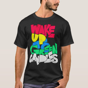Camiseta Velas verdes