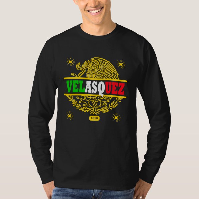 CAMISETA VELASQUEZ MEXICO GOLD (Anverso)