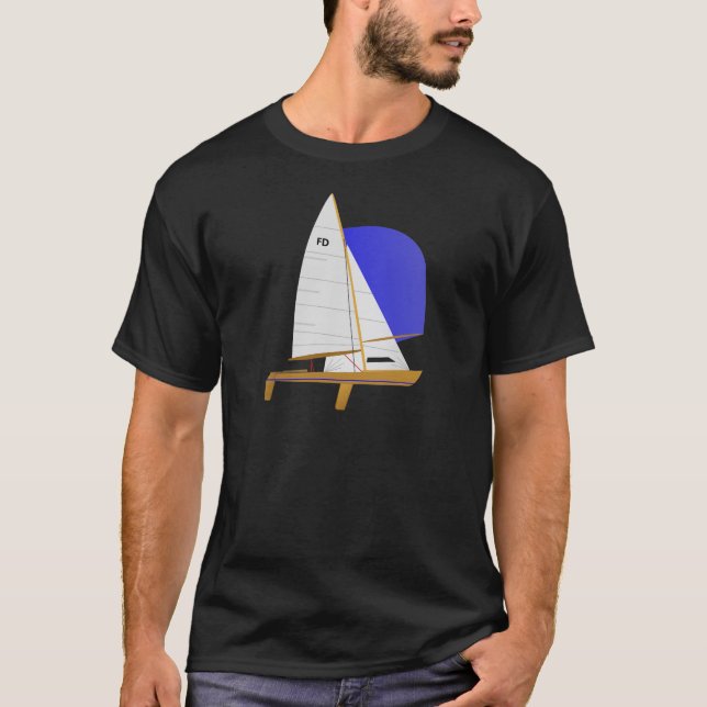 Camiseta Velero clásico del holandés errante (Anverso)