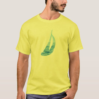 Camiseta velero del océano