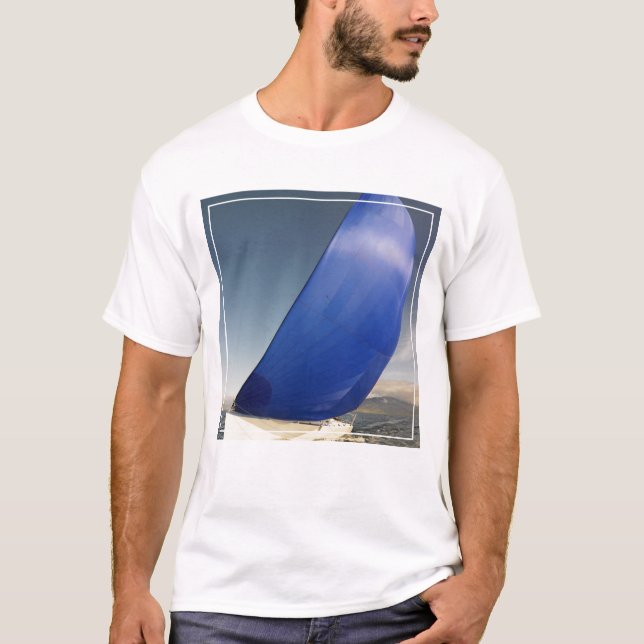 Camiseta Velero que inclina en viento (Anverso)