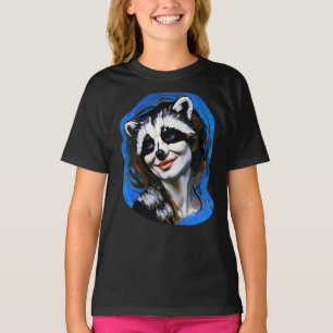 Camiseta "Velka Teyani" un tramposo de mapache