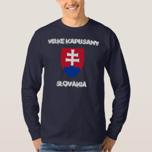 Camiseta Velke Kapusany, Eslovaquia con escudo de armas
