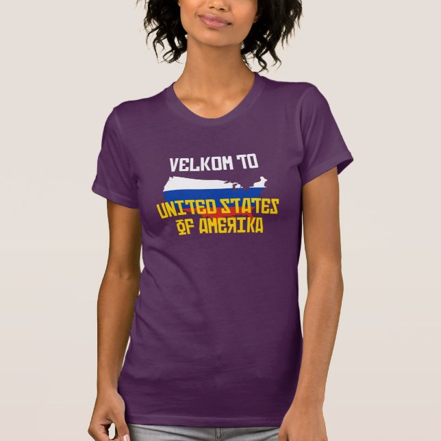 Camiseta Velkom a Amerika (Anverso)