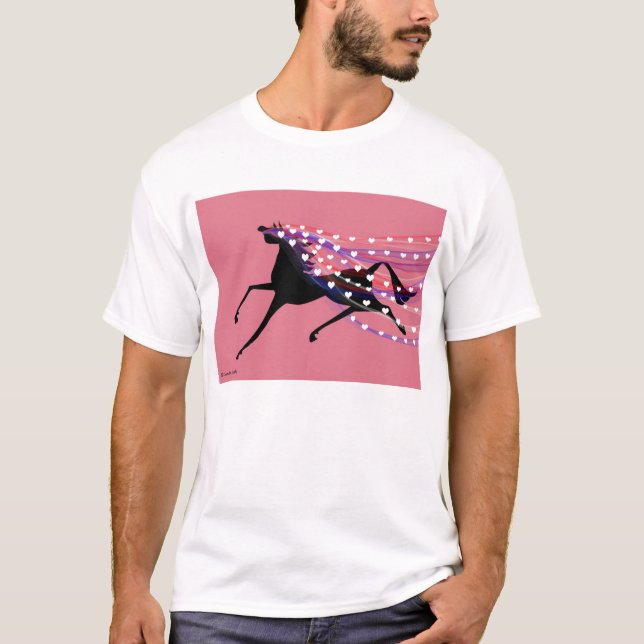 Camiseta Velo de HorseWithValentine (Anverso)