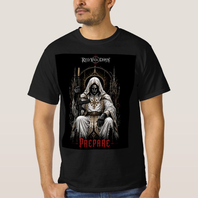 Camiseta VELO ROJO ALBA - Preparar (Anverso)
