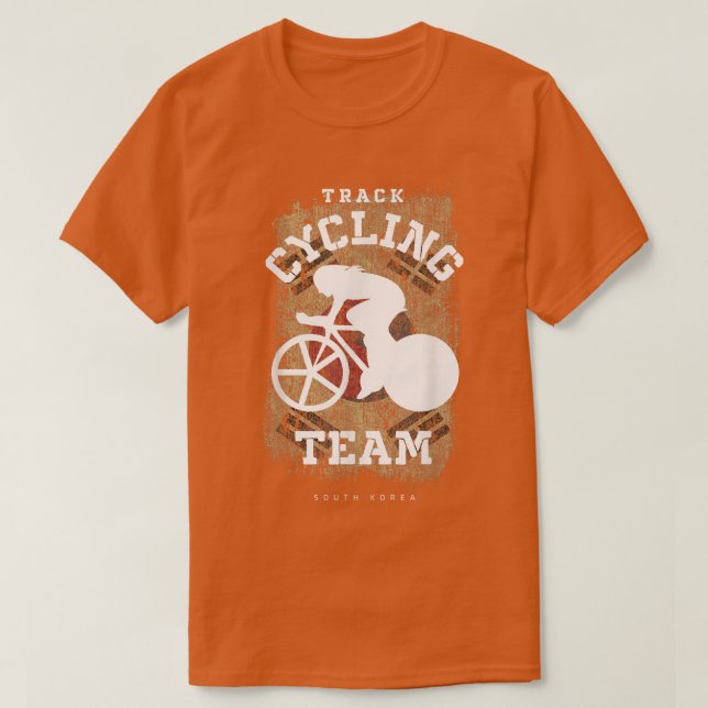 Camiseta Velocidad C de ciclismo de carretera en Corea del  (Diseño del anverso)