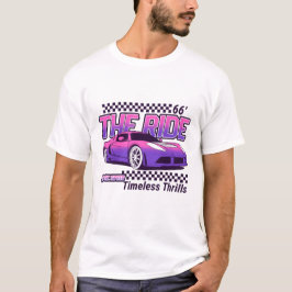 Camiseta Velocidad clásica, emociones sin tiempo, carrera r