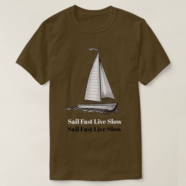 Camiseta velocidad de navegación rápida (Diseño del anverso)