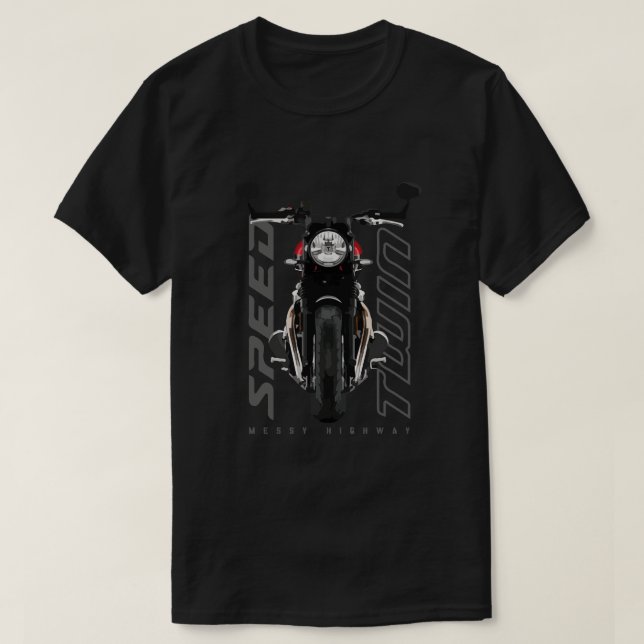 Camiseta Velocidad de triunfo Twin 19 fl rojo (Diseño del anverso)