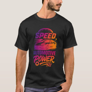 Camiseta Velocidad, Impulso y Desviación Cromática — Ca tip