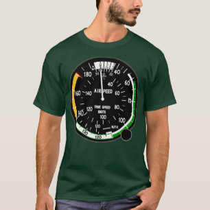 Camiseta Velocidad real de la velocidad del aire