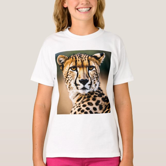 Camiseta Velocidad y gracia: la mirada del chita (Anverso)