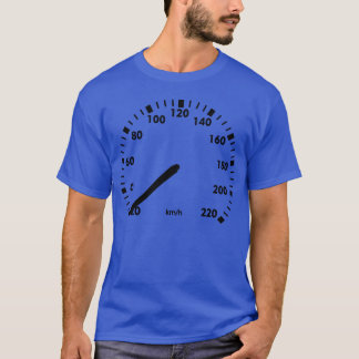 Camiseta Velocímetro kilómetro amigo del coche