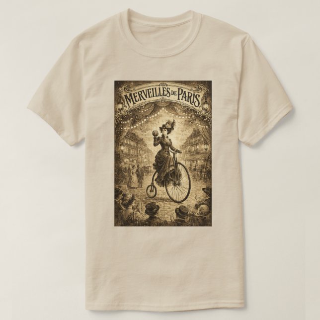 CAMISETA VELOCÍPEDO (Diseño del anverso)