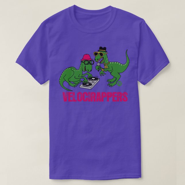 CAMISETA VELOCIRAPPERS (Diseño del anverso)
