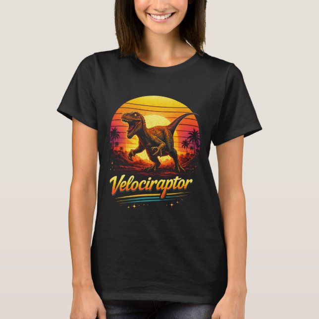 Camiseta Velociraptor (Anverso)